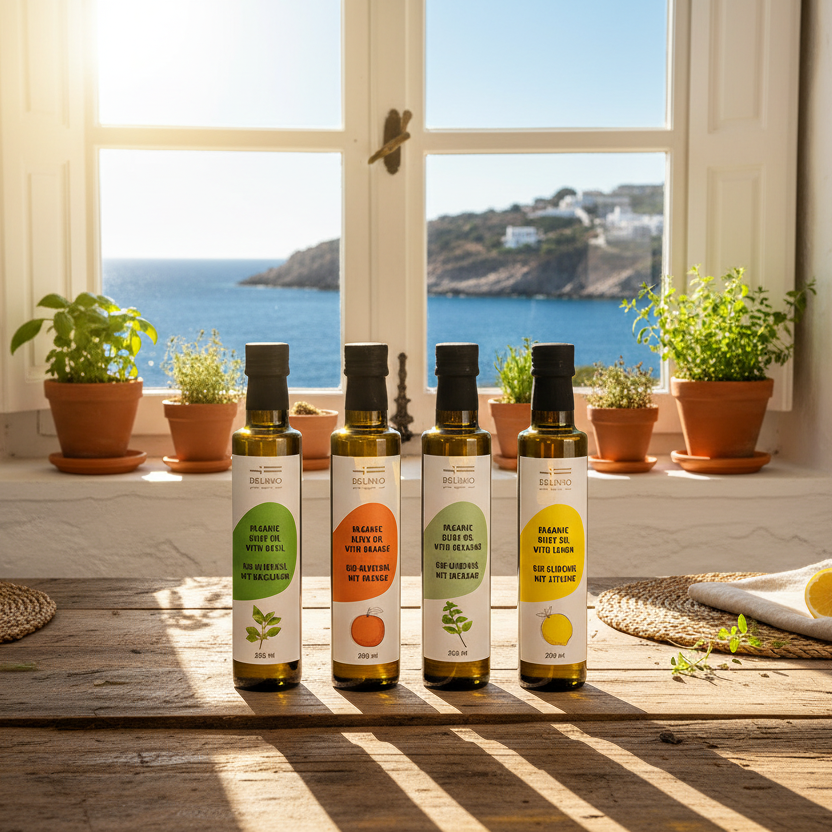 DELINIO Bio-Olivenöl Set